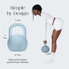 image:imageBala Kettleball Soft Kettlebell for Women  Core amp Strength Training  AntiSlip Grip Kettlebells Exercise Weights with Cushioned ImpactResistant Base  Equipment for Home Gym WorkoutsSea
