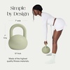 image:imageBala Kettleball Soft Kettlebell for Women  Core amp Strength Training  AntiSlip Grip Kettlebells Exercise Weights with Cushioned ImpactResistant Base  Equipment for Home Gym WorkoutsSage