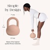 image:imageBala Kettleball Soft Kettlebell for Women  Core amp Strength Training  AntiSlip Grip Kettlebells Exercise Weights with Cushioned ImpactResistant Base  Equipment for Home Gym WorkoutsSand