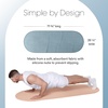 image:imageBala Capsule Mat Towel for Gym SlipResistant Yoga Mat for Women amp Men  Home Workout Essentials with Sweat Absorbing Fabric  Pilates Core Training Exercise  Soft Quick Dry Fitness  BlushSea