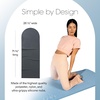 image:imageBala Play Mat Towel NonSlip Absorbent Gym Towels Designed for Sweat  Hot Yoga Pilates amp Core Training Workouts Fitness amp Exercise Gear Essentials Women amp Men SeaCharcoal