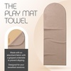 image:imageBala Play Mat Towel NonSlip Absorbent Gym Towels Designed for Sweat  Hot Yoga Pilates amp Core Training Workouts Fitness amp Exercise Gear Essentials Women amp Men SeaSand