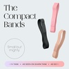 image:imageBala Bands Resistance Bands NonSlip Fabric Exercise BandsBLUSH  CHARCOAL  SAND