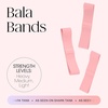 image:imageBala Bands Resistance Bands NonSlip Fabric Exercise BandsBLUSH