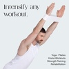 image:imageBala Bands Resistance Bands NonSlip Fabric Exercise BandsBONE  HEATHER  CHARCOAL