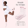 image:imageBala High Pilates Socks for Women NonSlip Classic Crew SocksBlush
