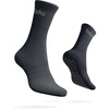 image:imageBala High Pilates Socks for Women NonSlip Classic Crew SocksCharcoal
