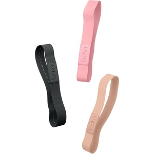 image:imageBala Bands Resistance Bands NonSlip Fabric Exercise BandsBLUSH  CHARCOAL  SAND